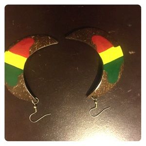 African earrings